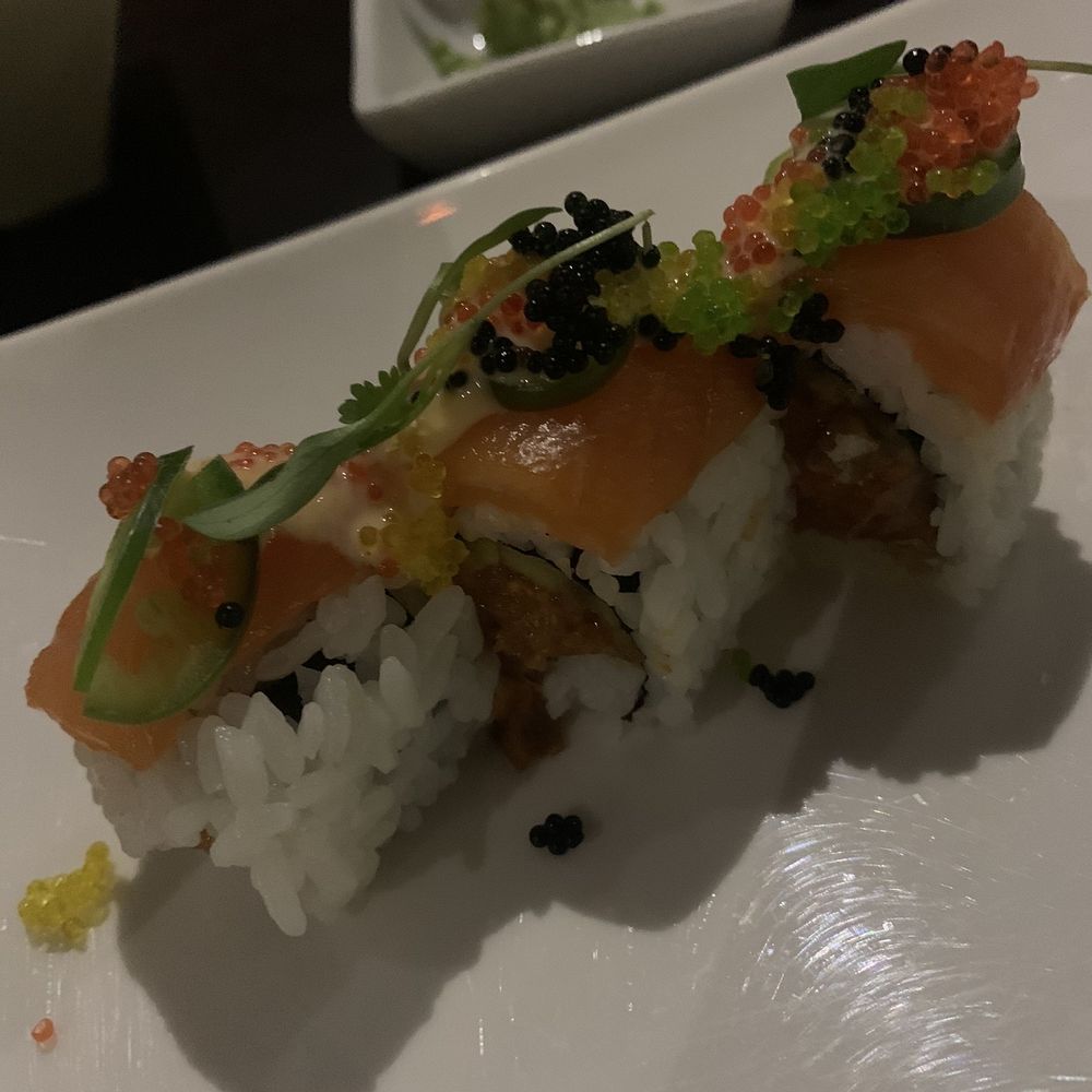 Edoko Sushi & Robata - In and out salmon - Sushi Bars Near Me - Richardson, Texas