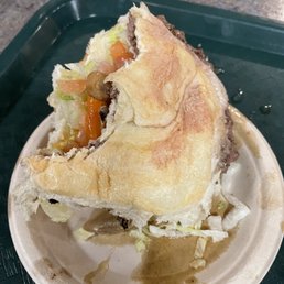 Mushroom burger