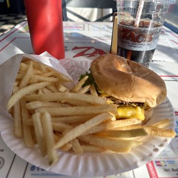Zac's - Zac's Double Burger with Cheese - Burgers Near Me - Aston, Pennsylvania