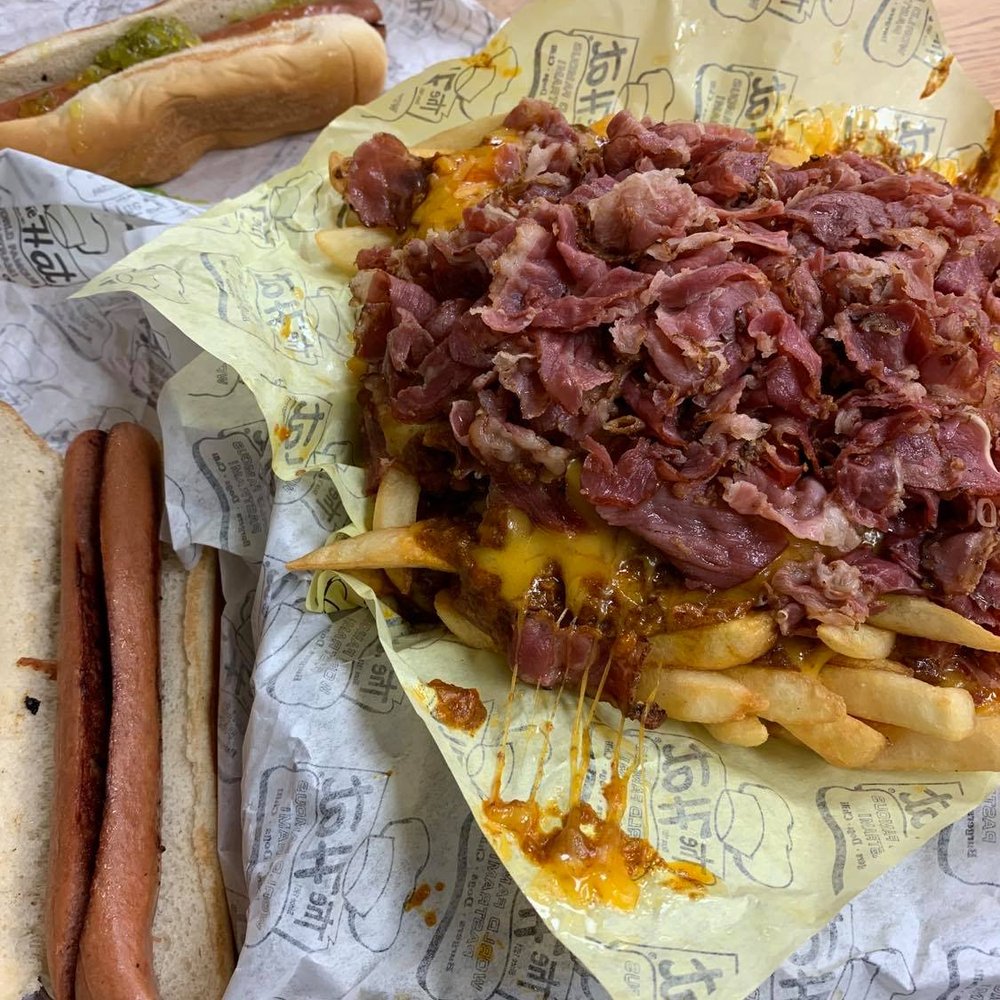 The Hat - Chili cheese fries with pastrami & hot dogs - American Near Me - Temple City, California