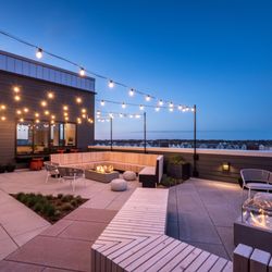 The Point at Weymouth - Community roof deck