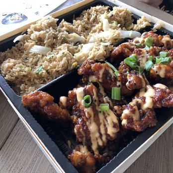 Wrap & Roll - Spicy Korean Chicken Fried Rice - Asian Fusion Near Me - Houston, Texas Wrap & Roll - Spicy Korean Chicken Fried Rice - Asian Fusion Near Me - Houston, Texas