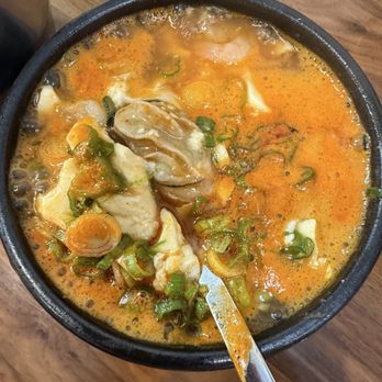 Tofu Chon - oyster soondobu, mild - Korean Near Me - Ontario, California