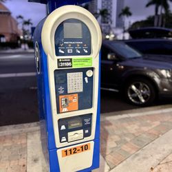 Publix Super Markets - Parking meter. Pay it so you don't get like a $50 ticket. Lol.