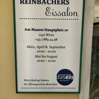Das Eis Reinbacher - Ice Cream & Frozen Yogurt Near Me - Vienna, 9