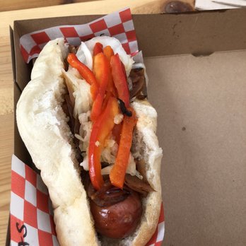 Union Summer - From Wvrst - Kielbasa-Cheesy with onions, sauerkraut, and red pepper. - Festivals Near Me - Toronto, Ontario