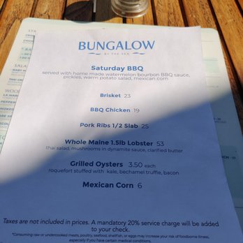 Bungalow By The Sea - New American Near Me - Miami Beach, Florida