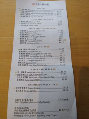 Menu photo 5 Shuyi Tealicious Markham, ON