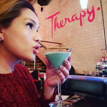 Therapy  - Pistachio cocktail that was DELICIOUS !! - Bars Near Me - Las Vegas, Nevada