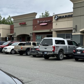 Eva's CupCakery - cars parked in front of the store - Bakeries Near Me - Anchorage, Alaska
