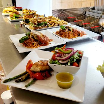 The Three Idiots  Bar & Lounge - lates of food on the counter - Lounges Near Me - Kitchener, Ontario