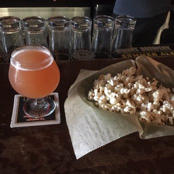 Bronx Alehouse - Hudson Valley Falsetto, a sour strawberry ale. - American Near Me - Bronx, New York