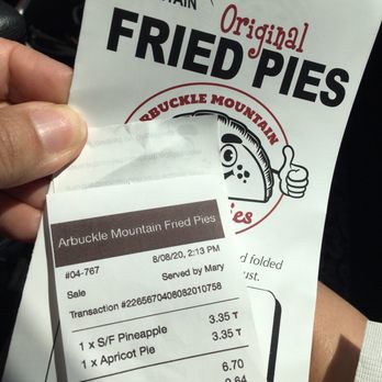 Arbuckle Mountain Fried Pies - 8-8-2020 $3.35 - Bakeries Near Me - Davis, Oklahoma