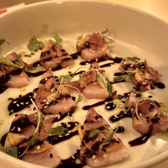 Strange Beast - Yellowtail Crudo - Cocktail Bars Near Me - Ventura, California
