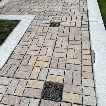 Lawrence Station Apartments - Missing pavers - Apartments Near Me - Sunnyvale, California