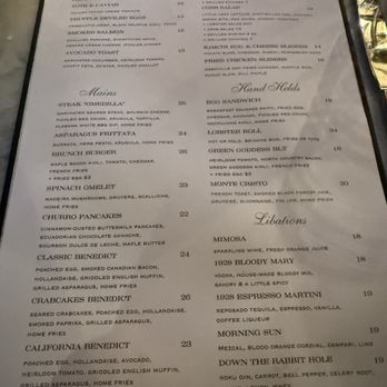1928 Beacon Hill - Menu - American Near Me - Boston, Massachusetts