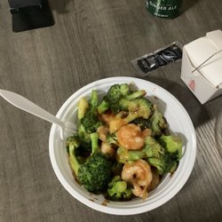 Shrimp with broccoli small