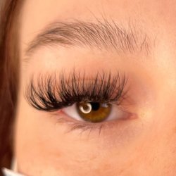 Lashed in the Lab - Hybrid Lash Extensions (medium length)