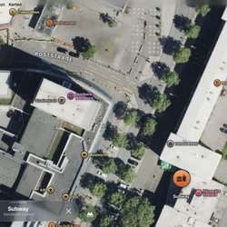 Subway - Der Subway von oben, Apple Maps