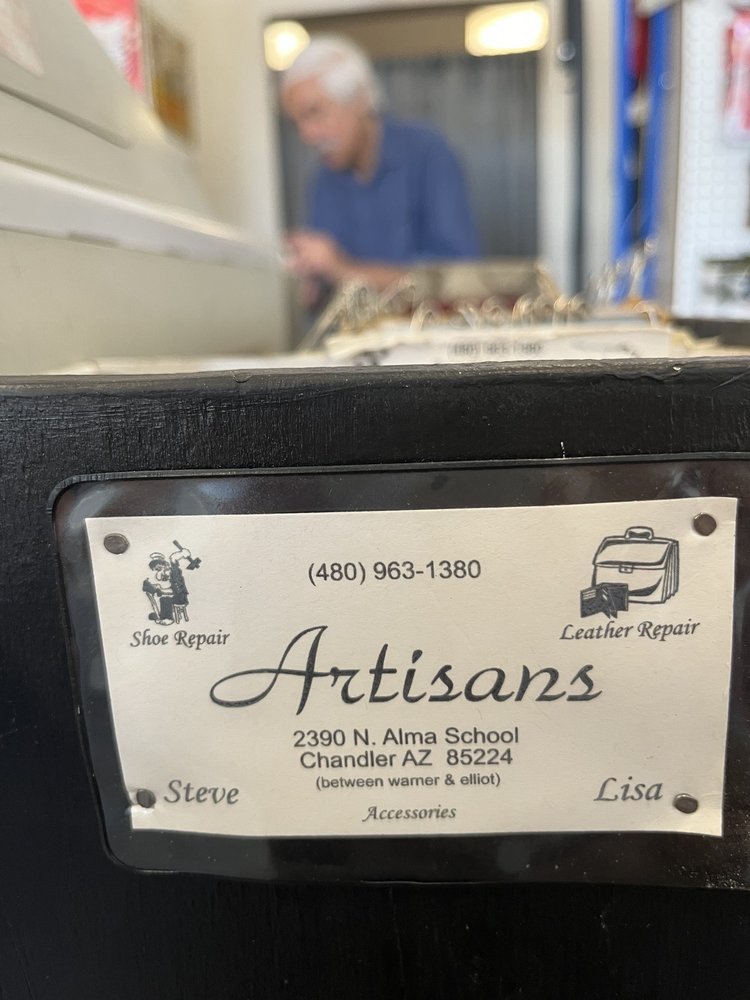 ARTISANS SHOE REPAIR 19 Photos & 58 Reviews 2390 N Alma School Rd