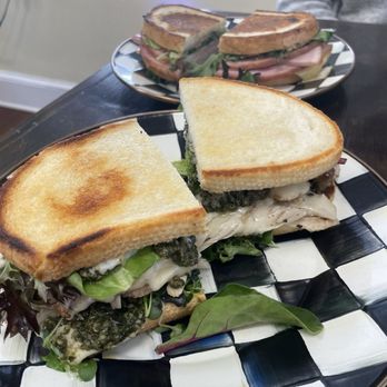 HoneySuckle Cafe - Turkey pesto sandwich and Virginia press - Salad Near Me - Norfolk, Virginia HoneySuckle Cafe - Turkey pesto sandwich and Virginia press - Salad Near Me - Norfolk, Virginia