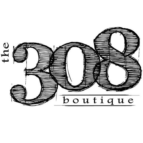 The 308 Boutique Logo