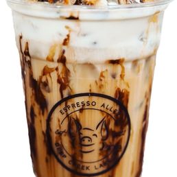 Samoa iced latte Samoa iced latte