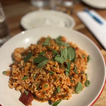 Grana - Spicy pasta with Shrimp - Italian Near Me - Atlanta, Georgia