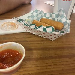 Stars and Strikes - Mozzarella sticks