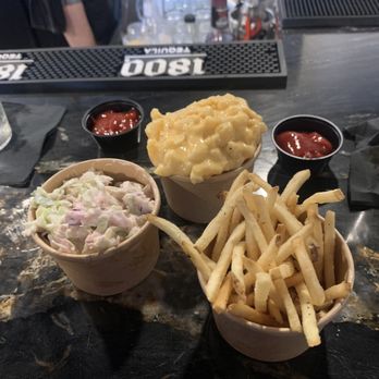 Apocalypse BBQ - 3 sides: French fries, coleslaw, French fries - Food Trucks Near Me - Miami, Florida Apocalypse BBQ - 3 sides: French fries, coleslaw, French fries - Food Trucks Near Me - Miami, Florida