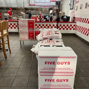 Five Guys - The front entrance. - Burgers Near Me - Rio Rancho, New Mexico