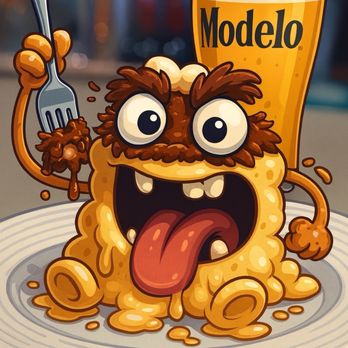 Garage Bar & Grill - Monster in my meal, BBQ pork Mac-n-Cheese - American Near Me - Vermilion, Ohio