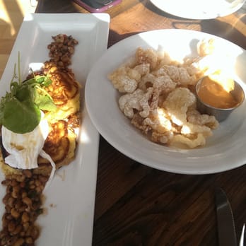 Revival - Johnnycakes and pork rinds. Dat sauce. - Southern Near Me - Minneapolis, Minnesota Revival - Johnnycakes and pork rinds. Dat sauce. - Southern Near Me - Minneapolis, Minnesota