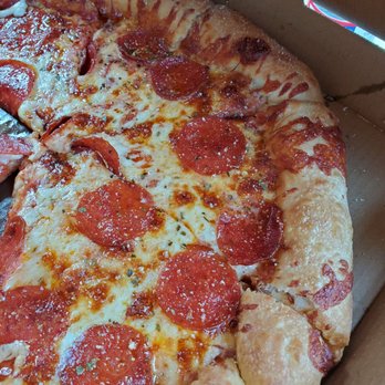 Dino's Pizza - Large stuff crust pepperoni! - Pizza Near Me - Blue Mound, Texas Dino's Pizza - Large stuff crust pepperoni! - Pizza Near Me - Blue Mound, Texas
