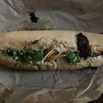 Banh Mi and Beyond - Brisket banh mi 25APR26 - Food Trucks Near Me - San Marcos, Texas