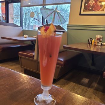 Pomegranate Restaurant - Pomegranate Mimosa - American Near Me - Aurora, Illinois