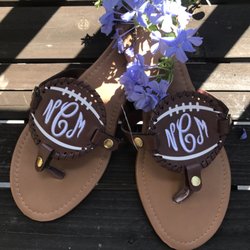 South Shore Boutique - Monogram sandals