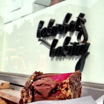 Bakerbots Baking - Gluten free cookies with dairy free raspberry and chocolate ice cream - Desserts Near Me - Toronto, Ontario Bakerbots Baking - Gluten free cookies with dairy free raspberry and chocolate ice cream - Desserts Near Me - Toronto, Ontario
