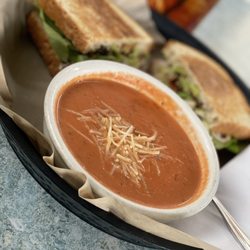 Tanya's Soup Kitchen - Tomato Bisque and a CLUB! That's what time it is at the Soup Kitchen!
