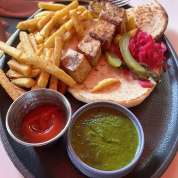Strawberry Moon - Swordfish Shawarma - Mediterranean Near Me - Miami Beach, Florida