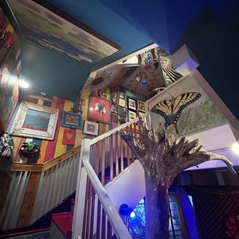 Hotel Blue - Artwork in the stairway - Hotels Near Me - Lewes, Delaware