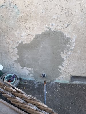 Customers were getting blockages and back ups - Customer had old cast iron need to replaced with abs.