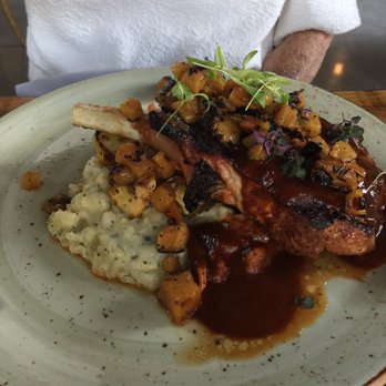 Pub Thirty Two - Bone in Pork Chop with Mashed Potatoes - Gastropubs Near Me - Mission Viejo, California