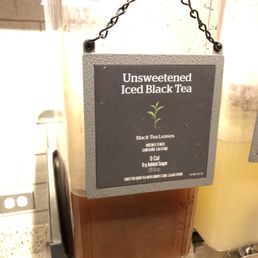 Milky ice tea. It's not supposed to look like this.