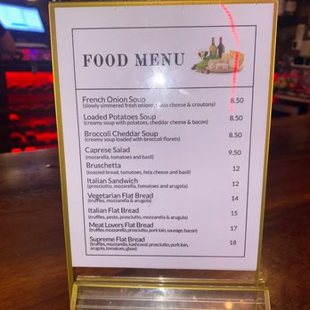 Dracula's Legacy Wine Bar - Food menu - Wine Bars Near Me - St. Petersburg, Florida