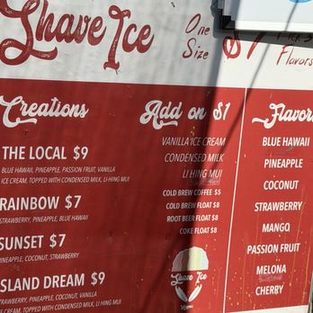 North Shore Shave Ice - Shaved Ice Near Me - Haleiwa, Hawaii North Shore Shave Ice - Shaved Ice Near Me - Haleiwa, Hawaii