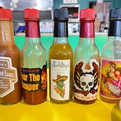 Dempsey's of Ashton - Homemade spicy sauce. Spicy chocolate sauce、Super spicy sauce⋯