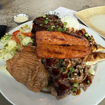Hapa J's - Da Biggest Mixed Plate - Hawaiian Near Me - San Clemente, California Hapa J's - Da Biggest Mixed Plate - Hawaiian Near Me - San Clemente, California