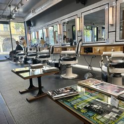 Peoples Barber & Shop - Peoples Barber & Shop, wonderful old style space. $70 it's excellent for what I got.