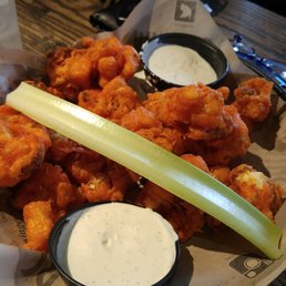 Buffalo Cauliflower appetizer - delicious! Buffalo Cauliflower appetizer - delicious!